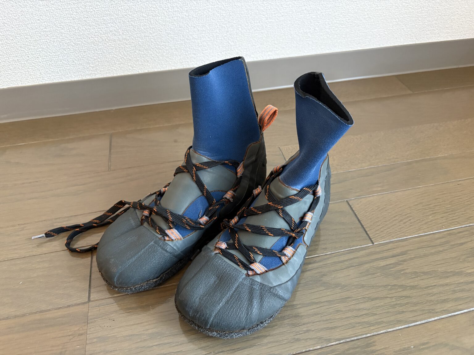 沢登り装備①　【最初の装備一式】