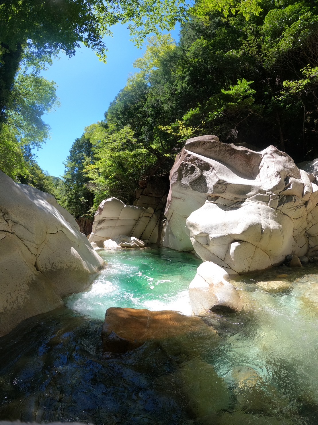 【関西】初めての沢登り　おすすめ2選